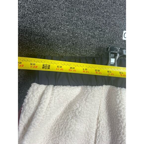 Fila Faux Sherpa Pants Womens Size 4X Ivory Super Soft Curve Collection - Picture 9 of 11